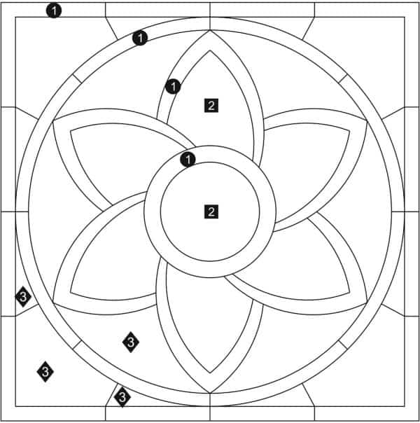 #3225, Custom Colors – Medallion Outlet